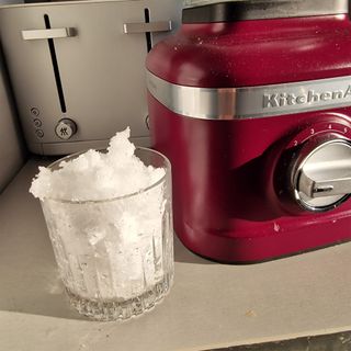 KitchenAid K400 ice crushing