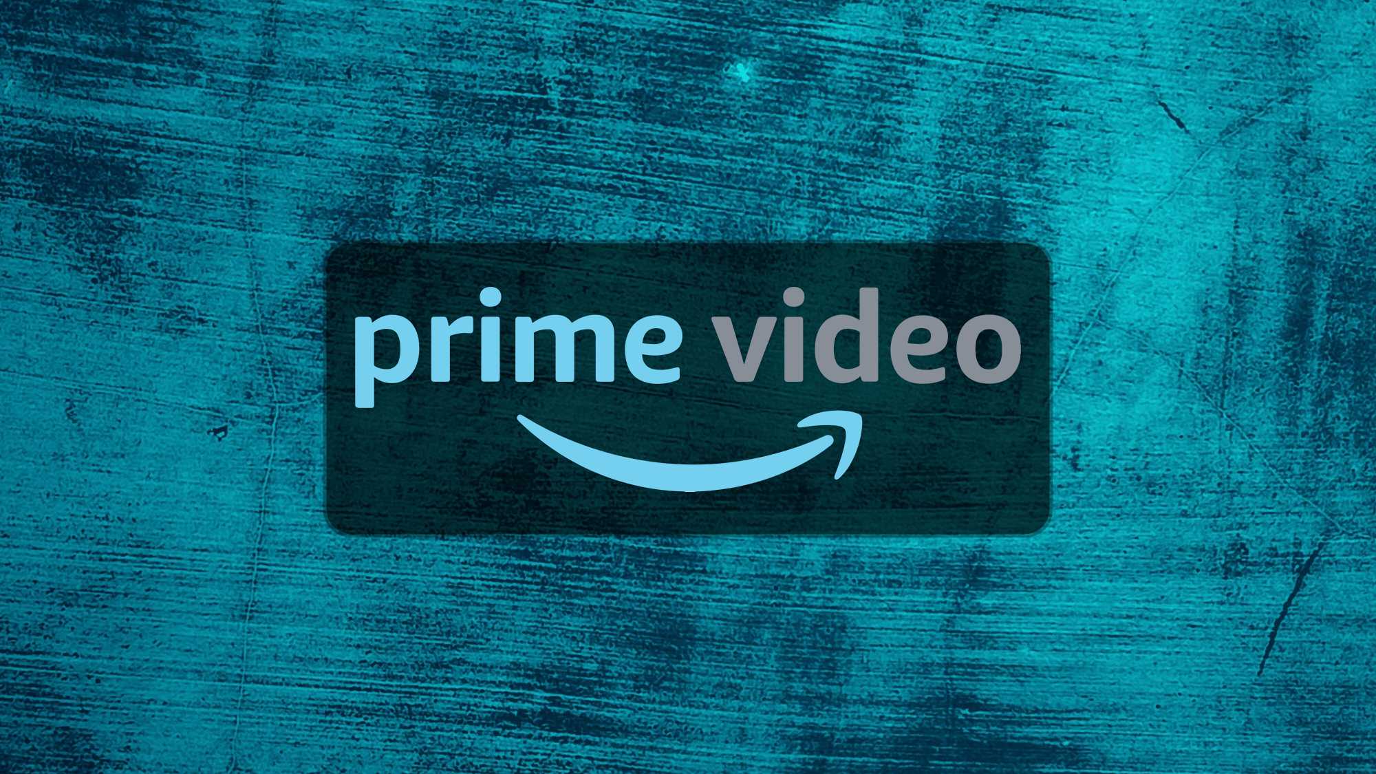 Prime Video logo on a blue background