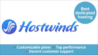 Hostwinds logo and guide info