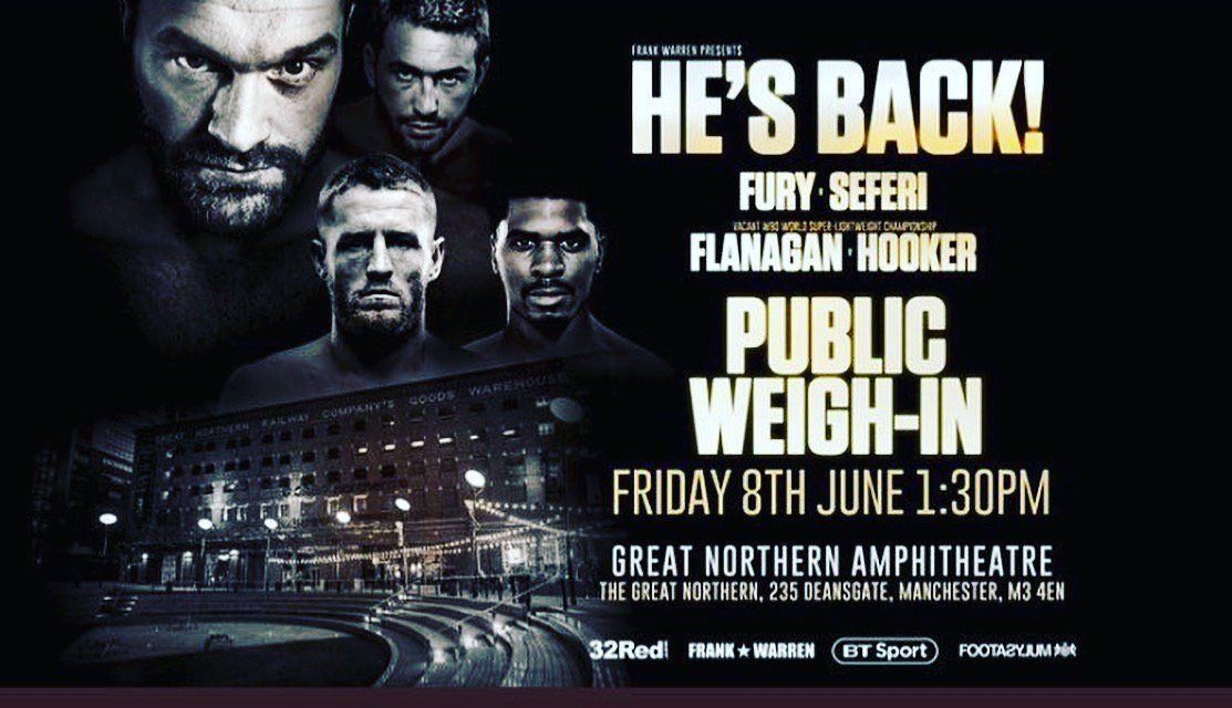 free live stream tyson fury vs sefer seferi