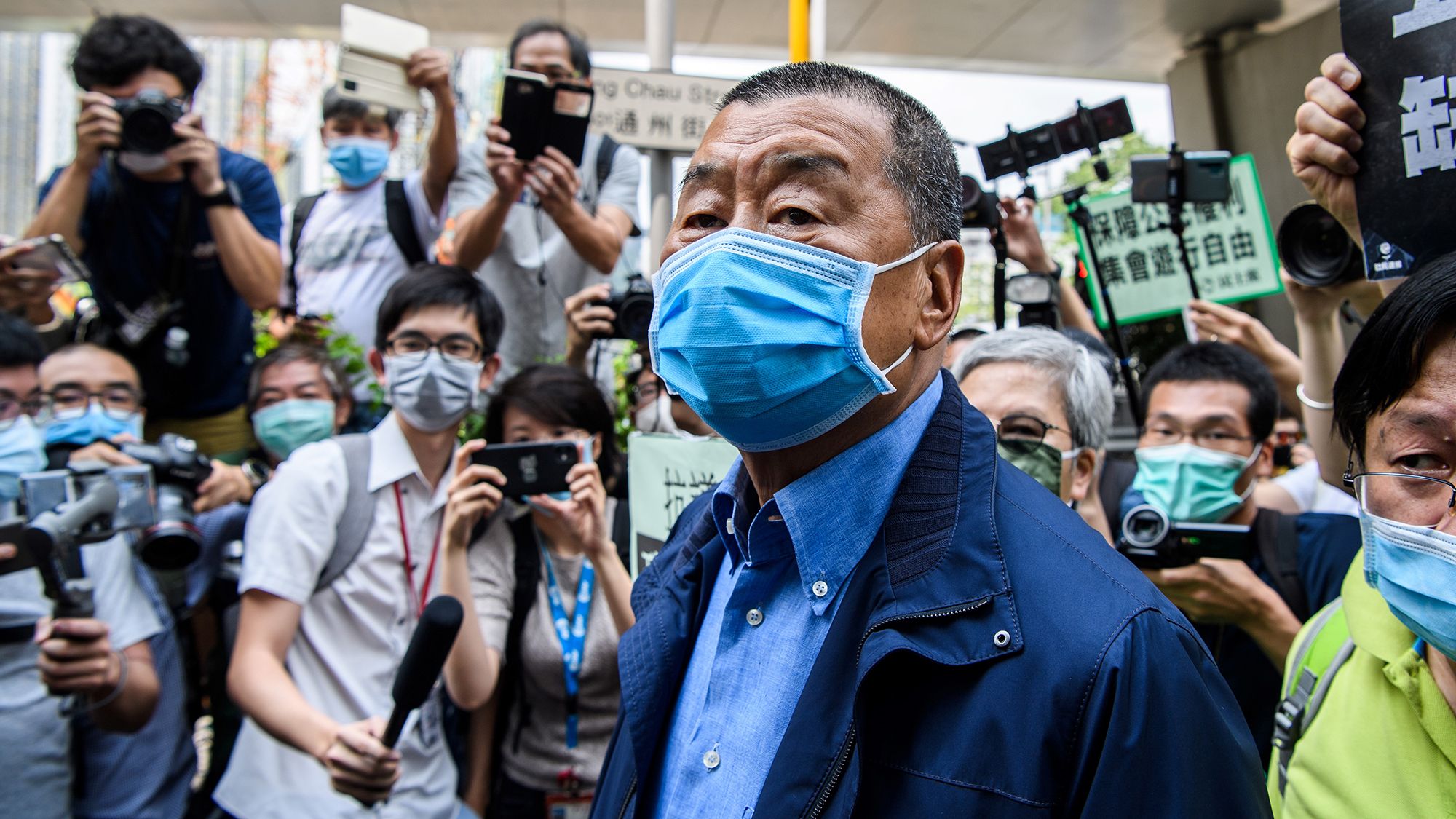 Hong Kong jails democracy advocate Jimmy Lai