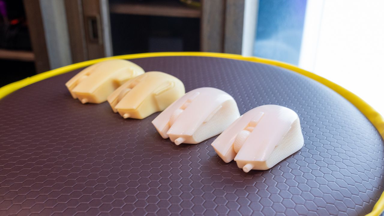 Early 3D printed models of the Corsair Scimitar