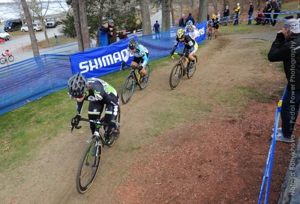 Annis, Van Gilder and Smith at the front with Mo Bruno Roy and Crystal Anthony