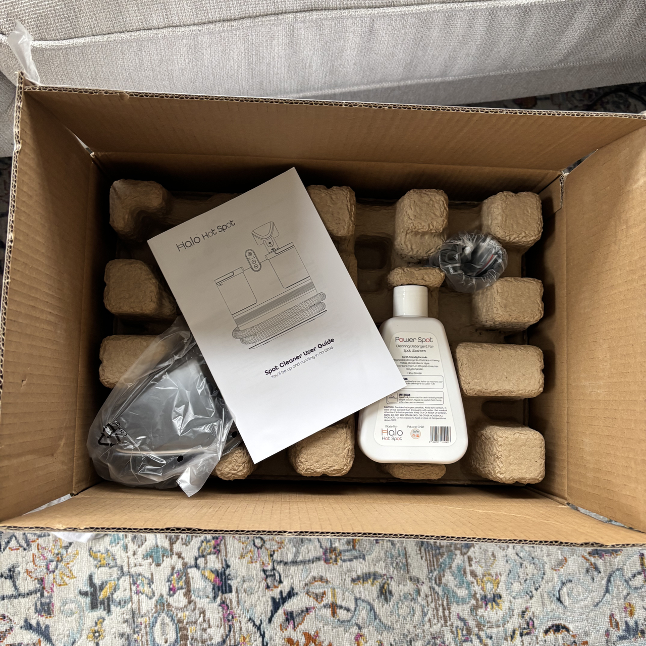 Halo HotSpot Heated Spot Washer unboxing