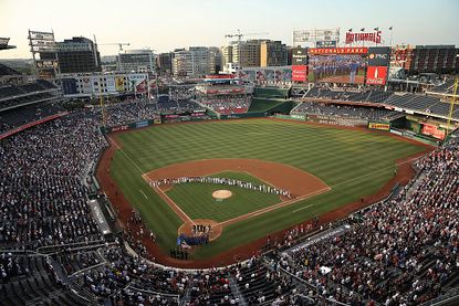 A view of the Congressional Baseball Game.