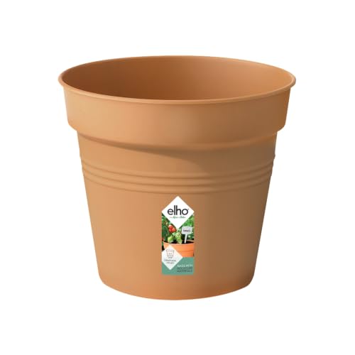 Elho Green Basics Growpot 13cm Flower Pot - Mild Terra