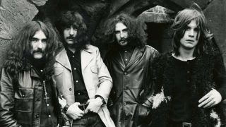 Early Black Sabbath group portrai