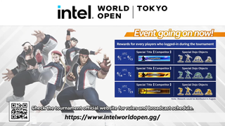 Intel World Open Tokyo Street Fighter in-game items