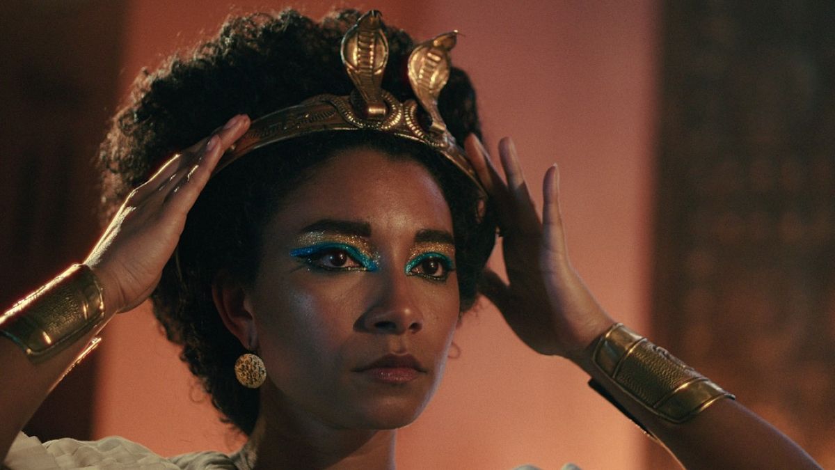 Adele James in Queen Cleopatra.