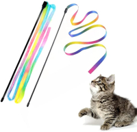 Interactive Cat Rainbow Wand Toys