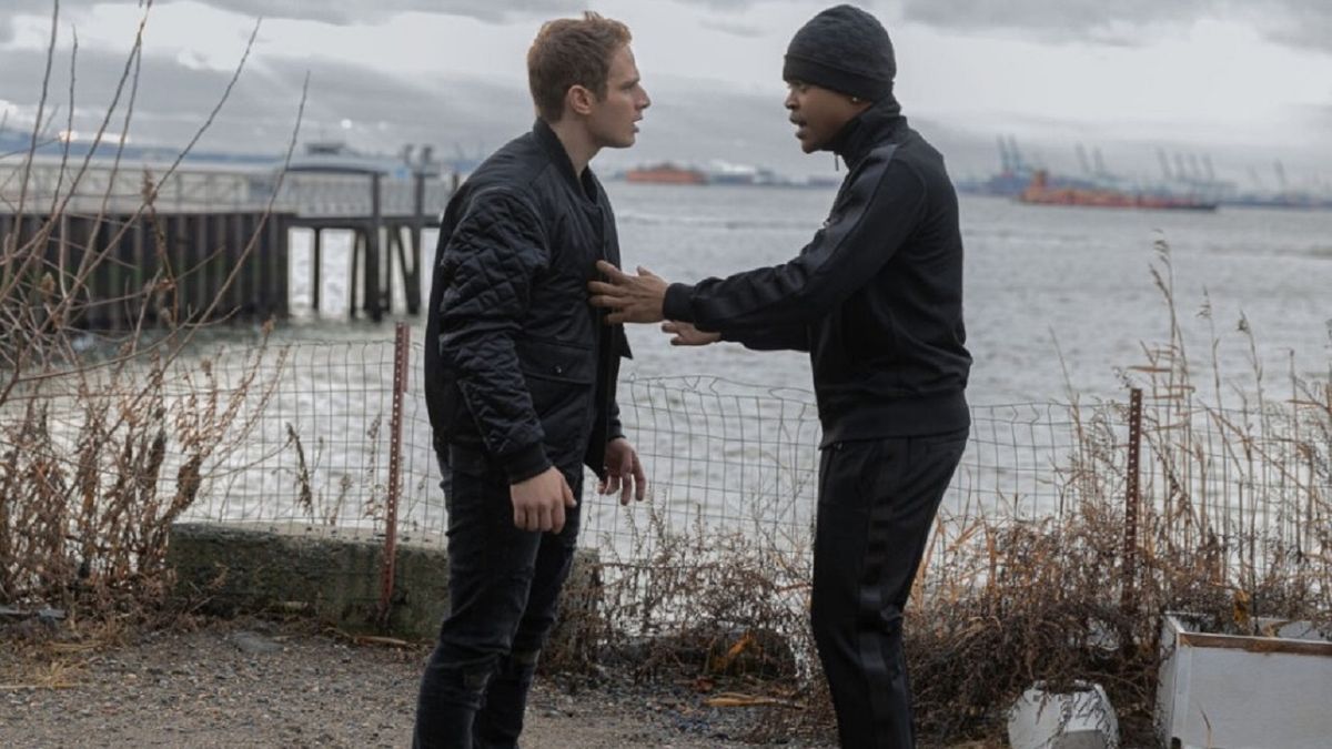 Tariq St. Patrick (Michael Rainey Jr) and Brayden (Gianni Paolo) feel the heat in the final season of &quot;Power Book II: Ghost&quot;