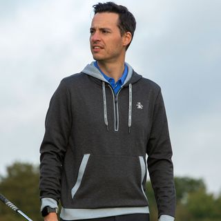 Original Penguin Earl Color Block Layering Golf Hoodie