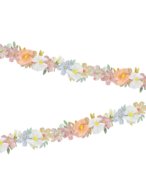 Meri Meri X Liberty Paper Flower Garland