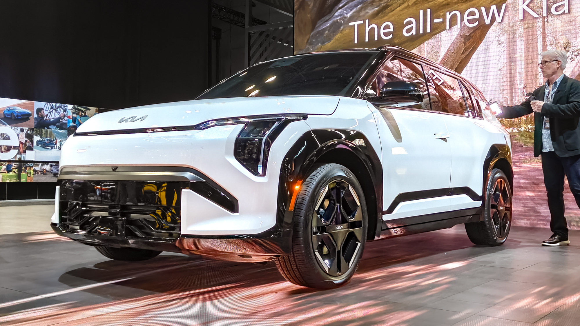 2027 Kia EV3 at NYIAS 2026.