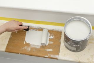 How to paint stairs step by step