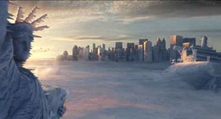 A scene from the 'The Day After Tomorrow,' in which Earth undergoes sudden and dramatic climate shifts. It was all good fiction when the film came out in 2004, but now scientists are finding eerie truths to the possibilities of sudden temperature swings.