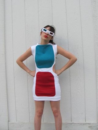 3D Glasses Dress