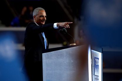 Eric Holder slams GOP voter ID laws