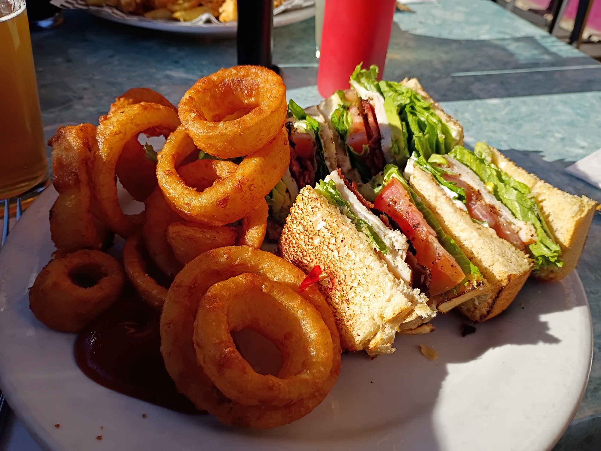 moto g power 2026 camera sample of sandwich