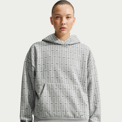 Caitlin Clark Standard Issue Women's Brushed Pullover Basketball Hoodie - Dark Grey Heather/pale Ivory/iron Grey - Size Xs