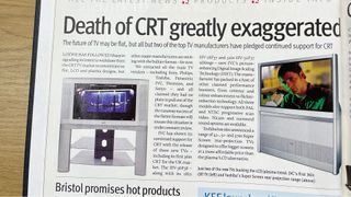 Death of CRT greatly exaggerated article
