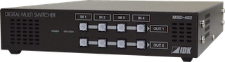 IDK to Show MSD-402 Switcher at InfoComm