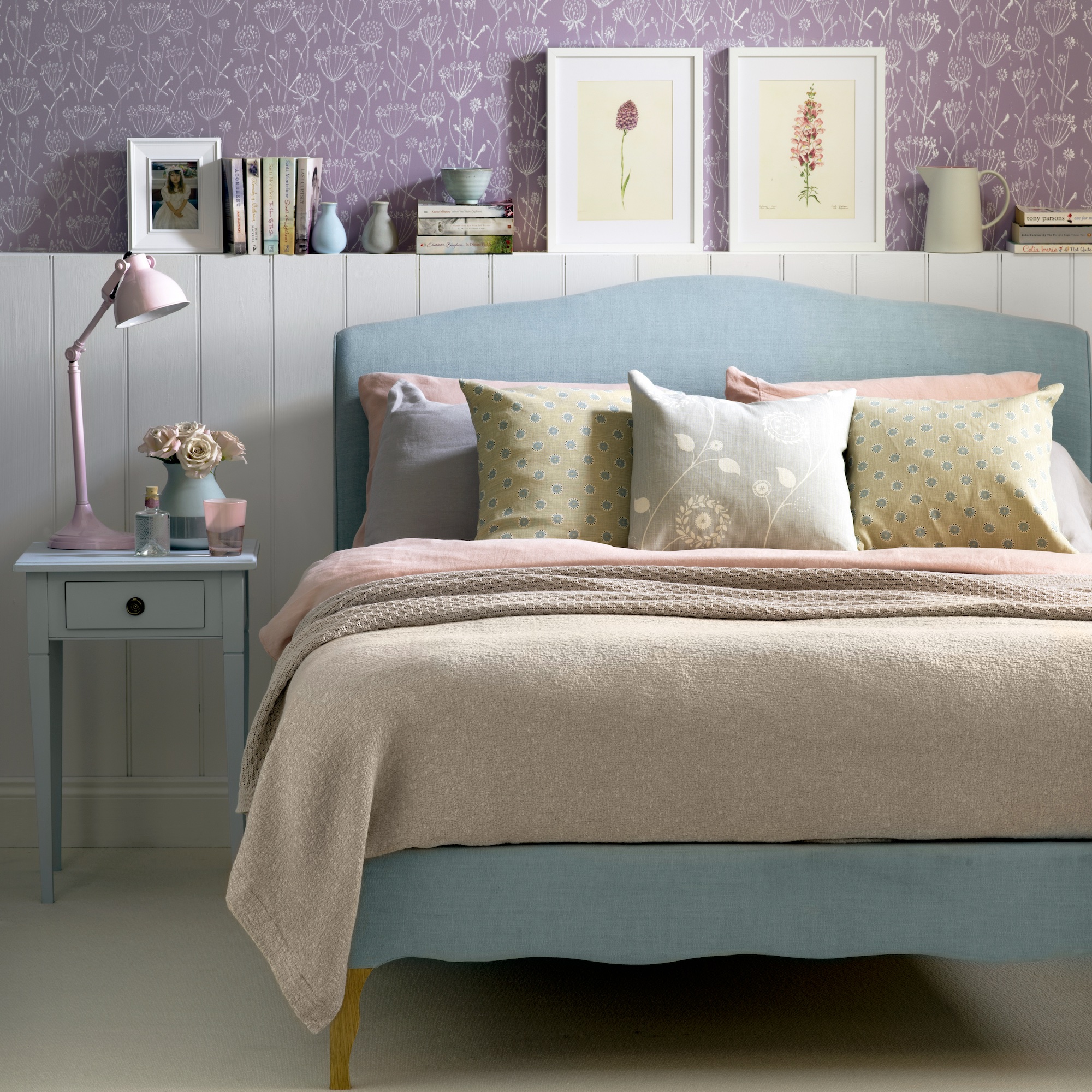 Pastel bedroom