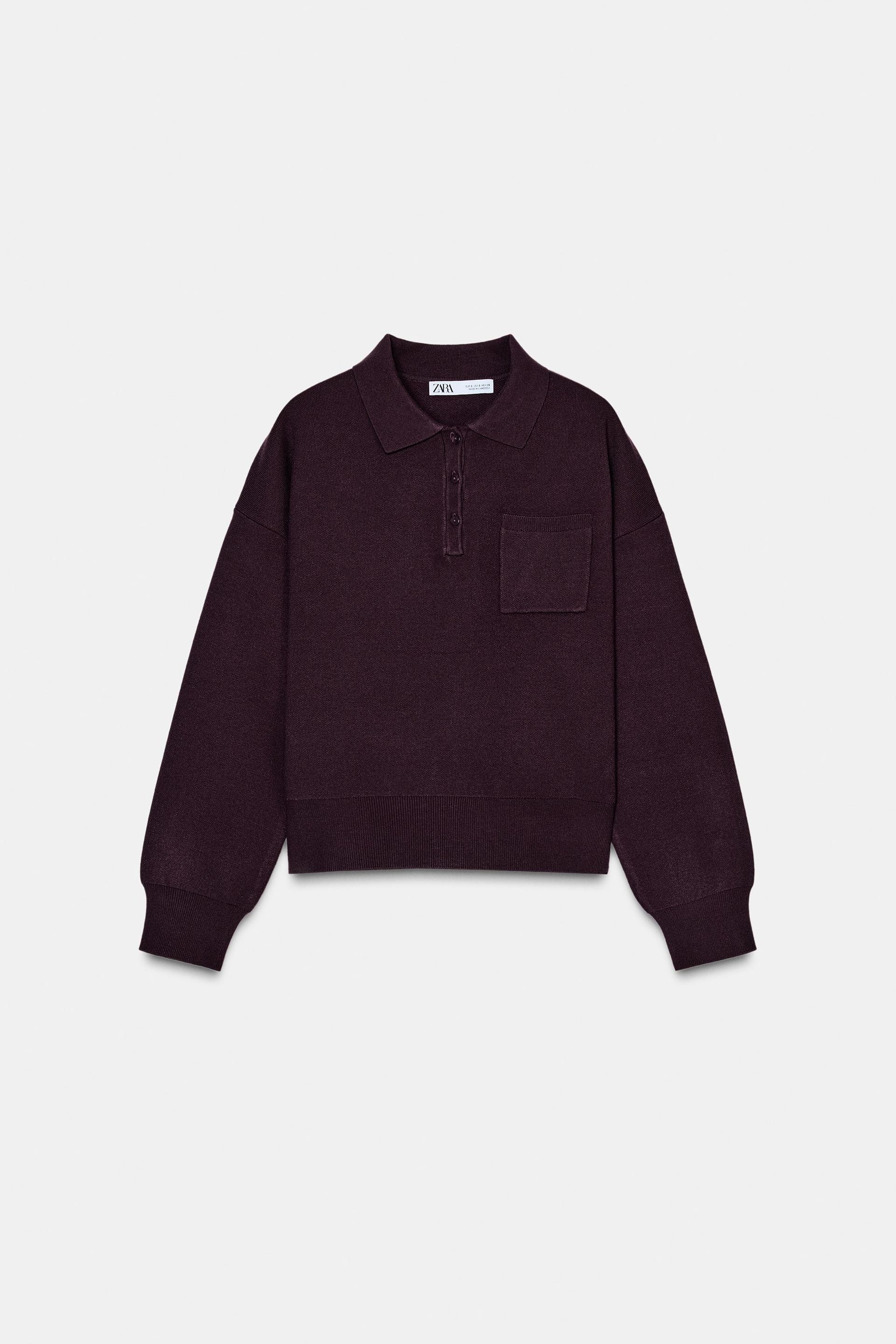 Pocket Polo Sweater