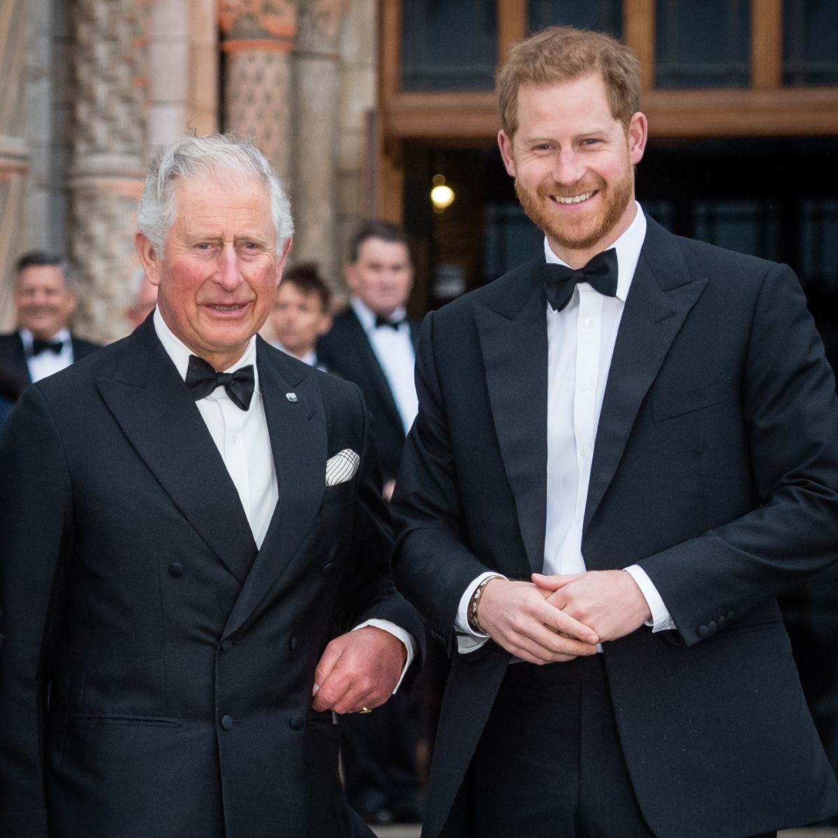 King Charles and Prince Harry attend the &#039;Our Planet&#039; global premiere in 2019