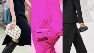 Clutch bags from the FW22 runways