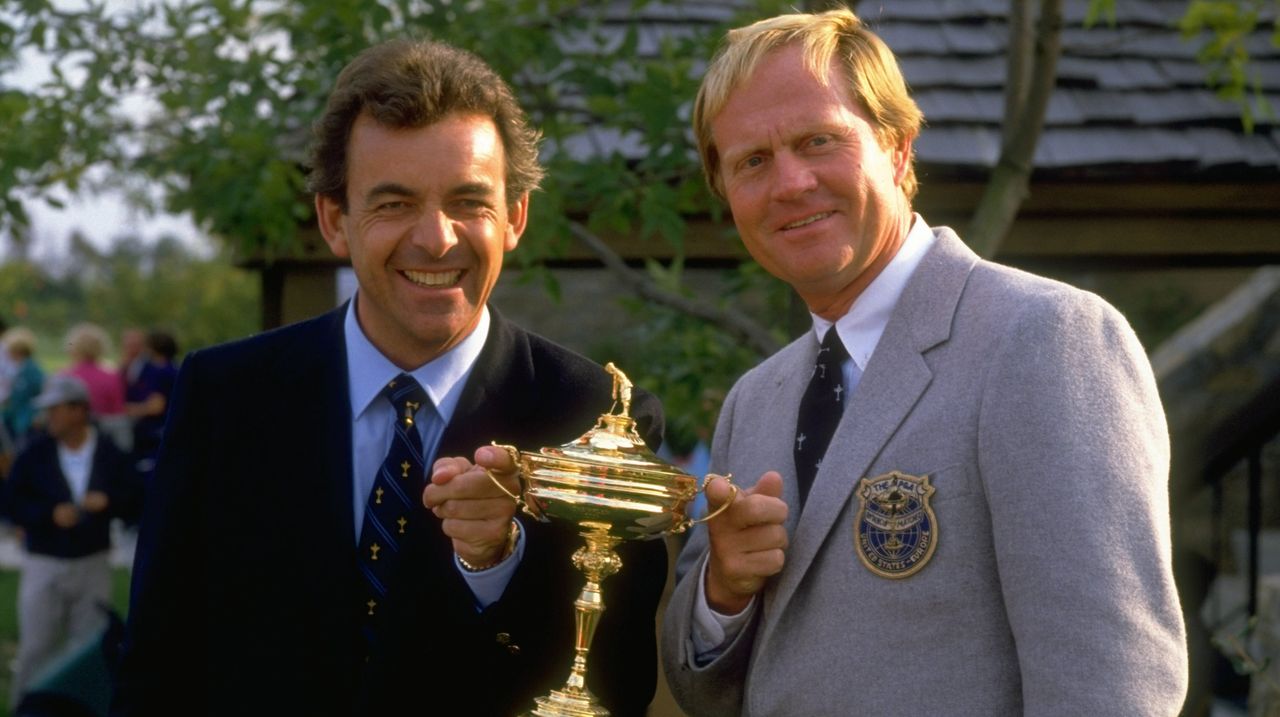 Tony Jacklin and Jack Nicklaus