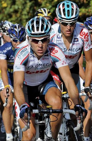 Philippe Gilbert (Omega Pharma-Lotto) would not get a third Paris-Tours win