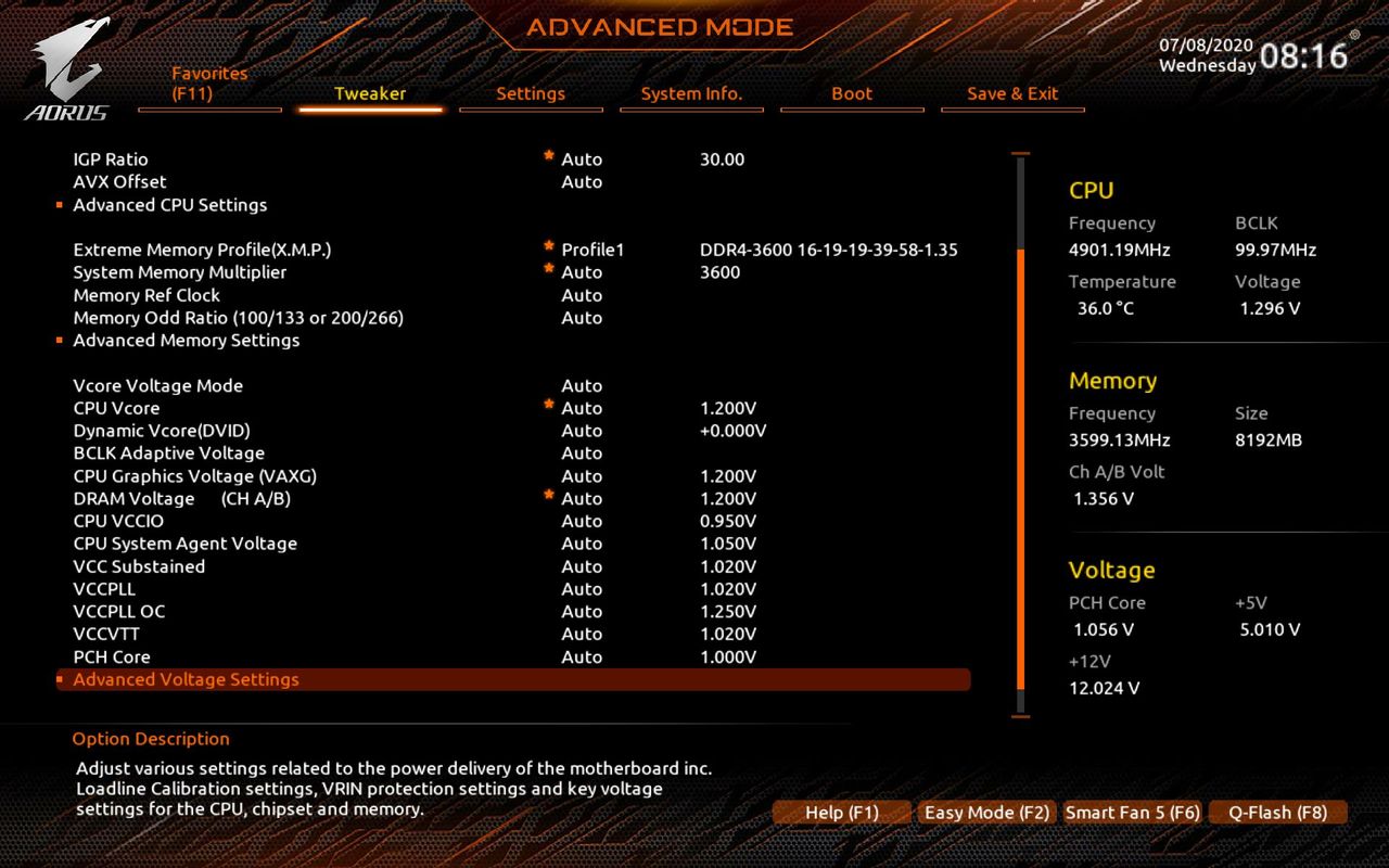 Gigabyte Z490 Aorus Extreme