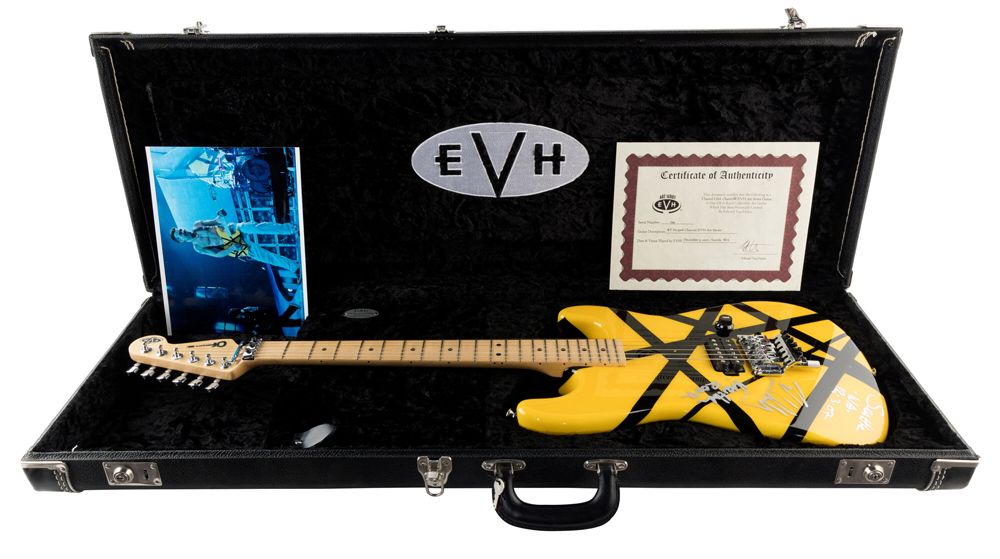 Eddie Van Halen Charvel EVH Art Series guitar
