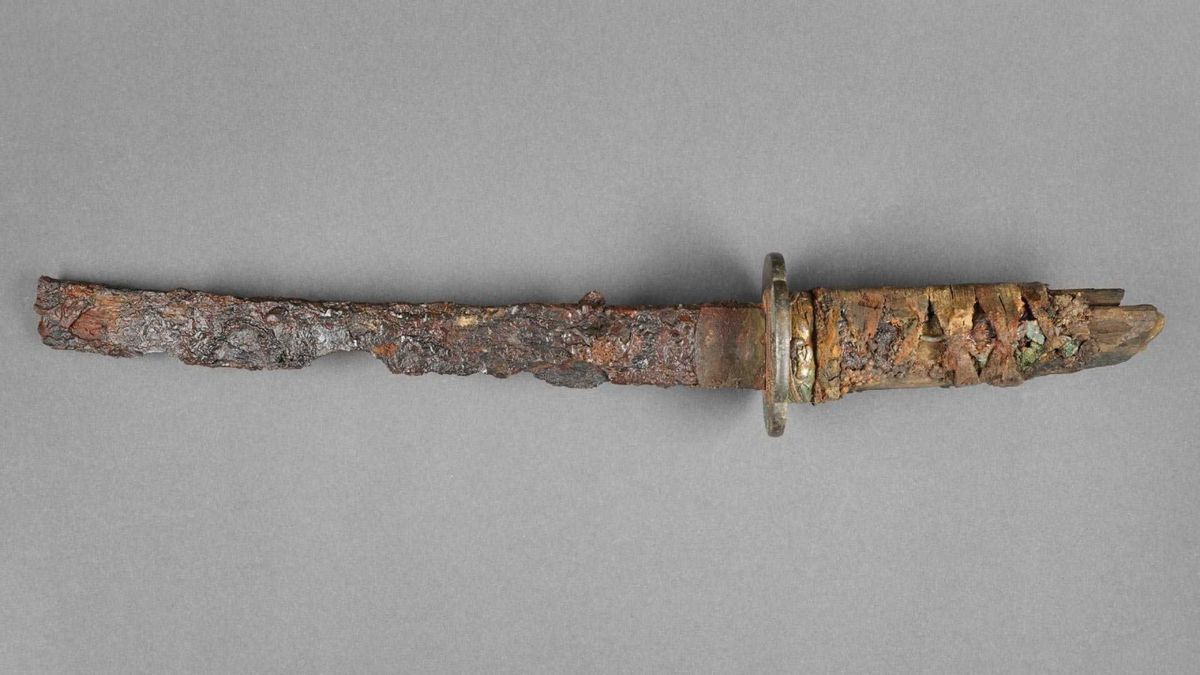 ‘Richly decorated weapon’ from Edo Japan unearthed in World War II rubble in Germany