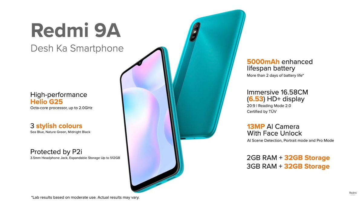 Entrylevel Redmi 9A launched in India for Rs 6,799 TechRadar