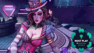 Borderlands 4 screenshot with 'Must Play' award from Windows Central