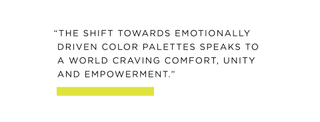 a pull quote talking about color in 2025