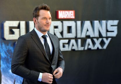Chris Pratt at the Guardians of the Galaxy premiere