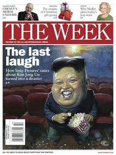 Kim Jong-un covers this week's issue of The Week magazine