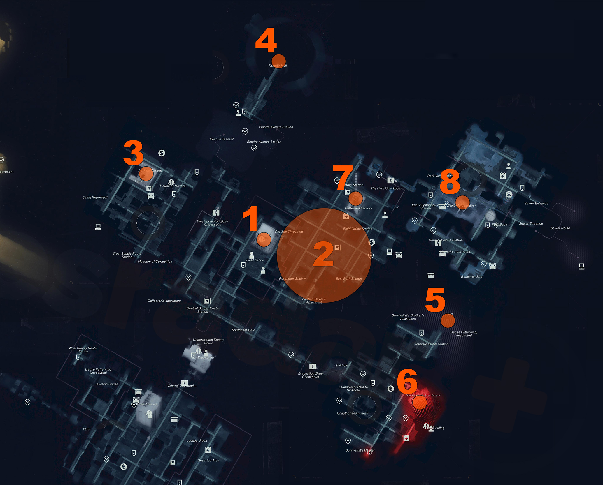 Map of what to do first in Control Resonant