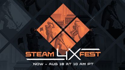 The banner for the 2025 Steam 4X Fest from Steam's store page. 