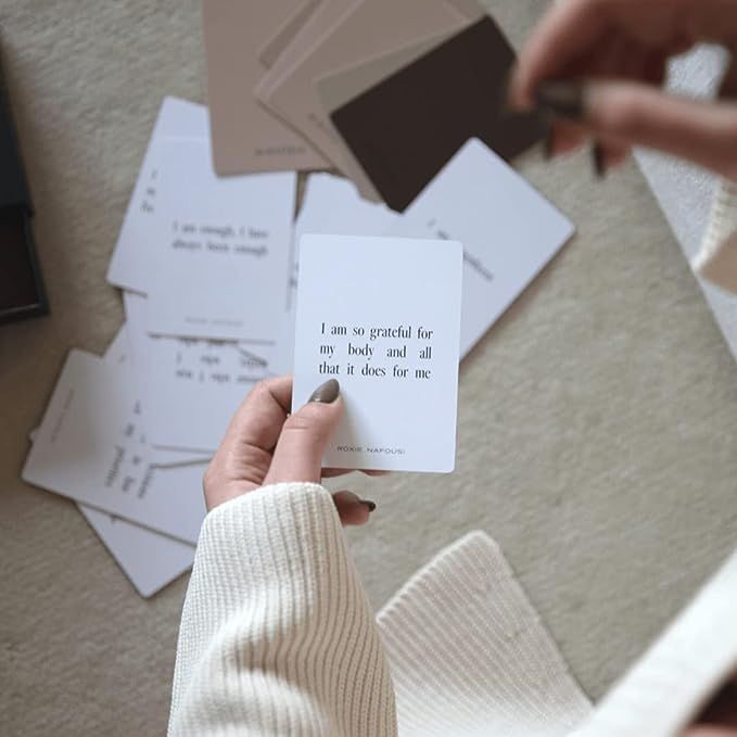 Mantras affirmation cards