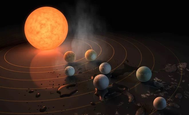 Under the new parameters, the planets of TRAPPIST-1 have little chance of hosting complex alien life.