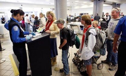 Despite dire predictions for holiday travel, things seemed to move smoothly at airports and in security lines. 