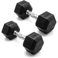 CAP Barbell hex dumbbells (2 x 25lb)