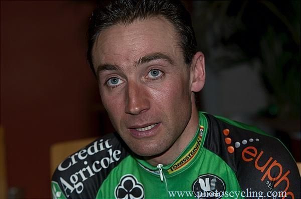 Bert De Waele in his new kit for 2012