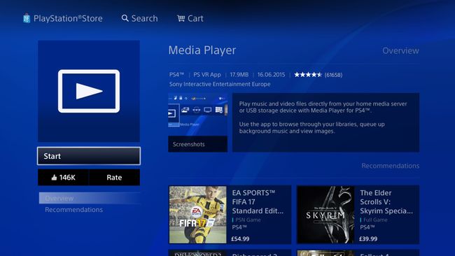 ps4 not showing up on universal media server