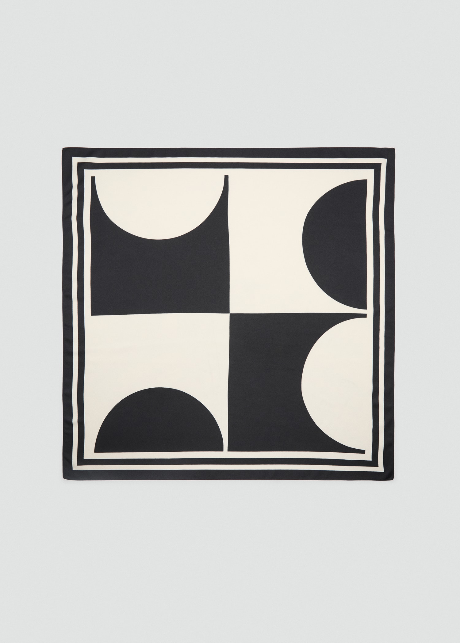 Mango, Bicolour Printed Scarf