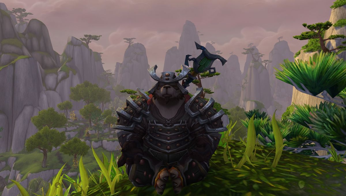 Pandaren Monk meditating